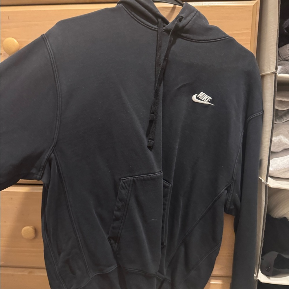 Nike Black Sweatshirt with Iconic Swoosh